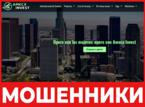AmecxInvest лицевая сторона скрин