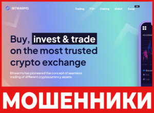 Bitwarms лицевая сторона скрин