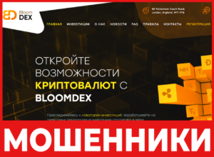 BloomDex лицевая сторона скрин