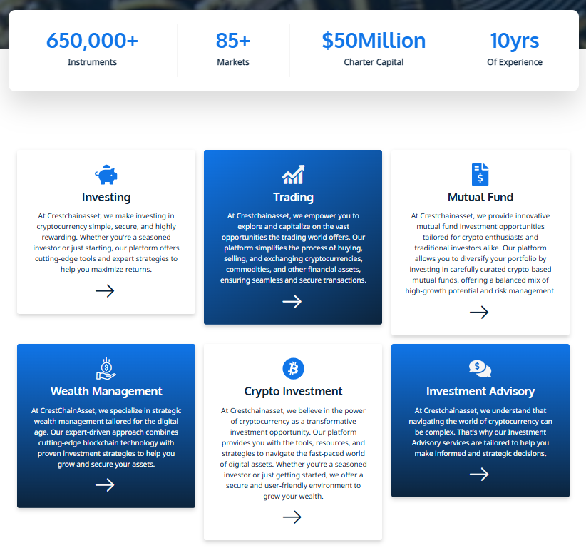 CrestChainAsset 1 скрин