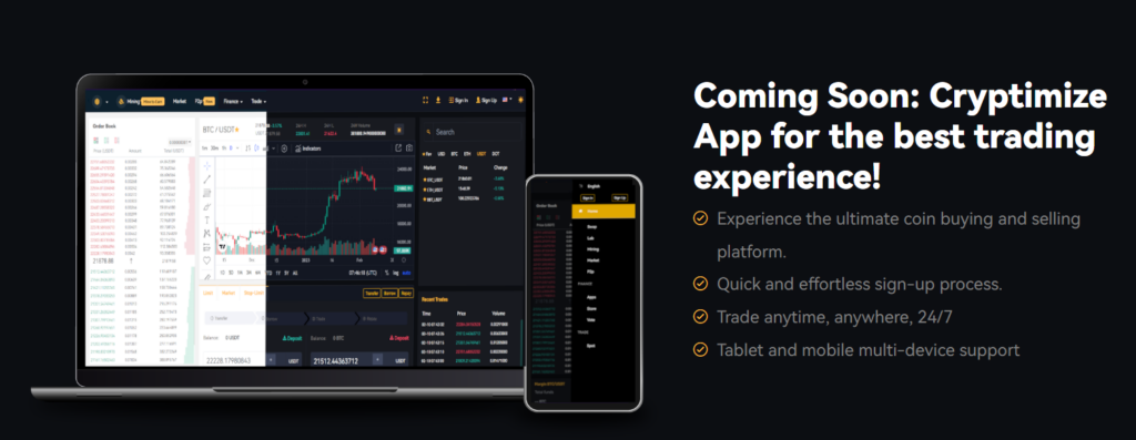 Cryptimize 2 скрин