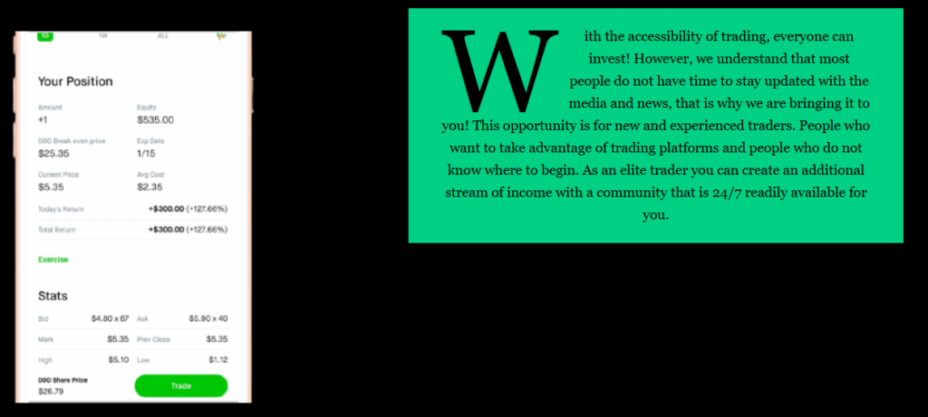 Elite Trading Group 1 скрин