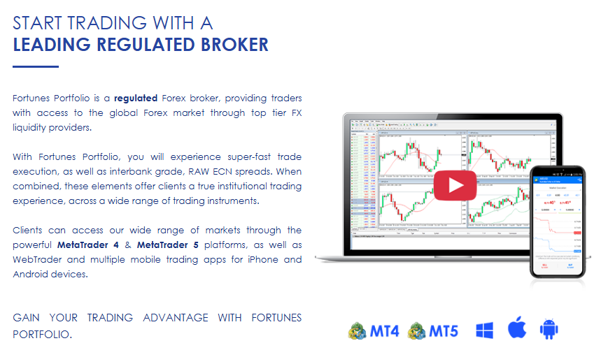 Fortunes Portfolio 2 скрин