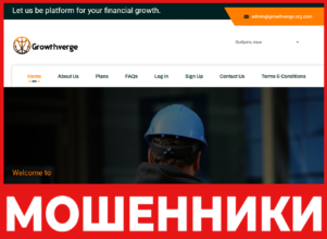Growthverge лицевая сторона скрин