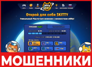 KittyVerse лицевая сторона скрин