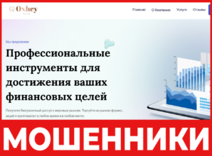 Oxhey Finance лицевая сторона скрин
