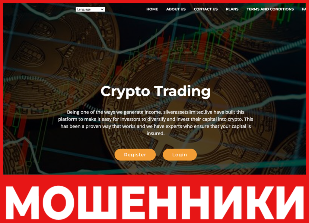 Silver Assets Limited лицевая сторона скрин