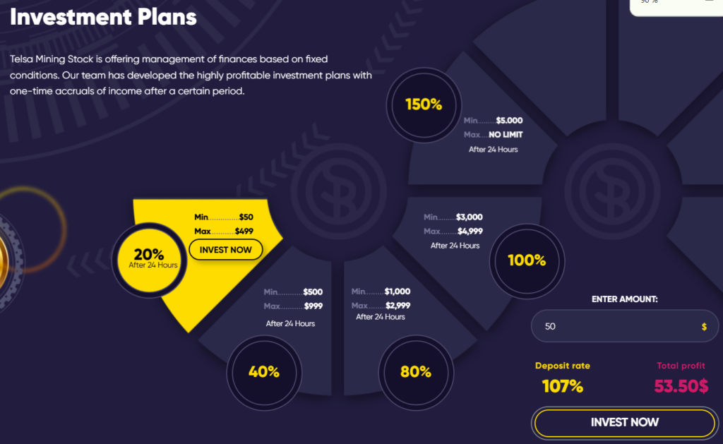 Tesla Mining Stock 1 скрин