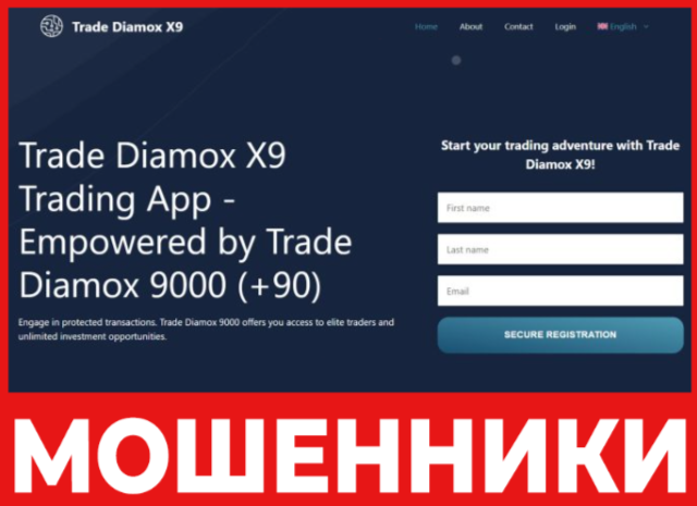 Trade Diamox лицевая сторона скрин
