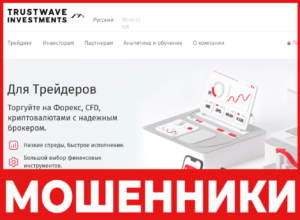 TrustWave Investments лицевая сторона скрин
