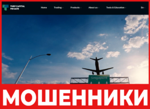 Turf Capital Private LTD лицевая сторона скрин