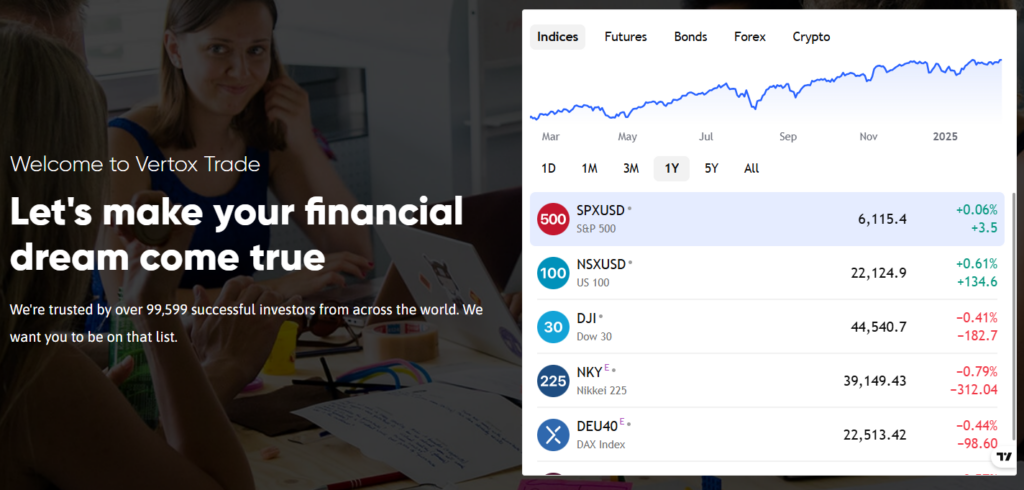 Vertox Trade 2 скрин