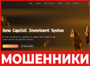 Xeno Capital лицевая сторона скрин