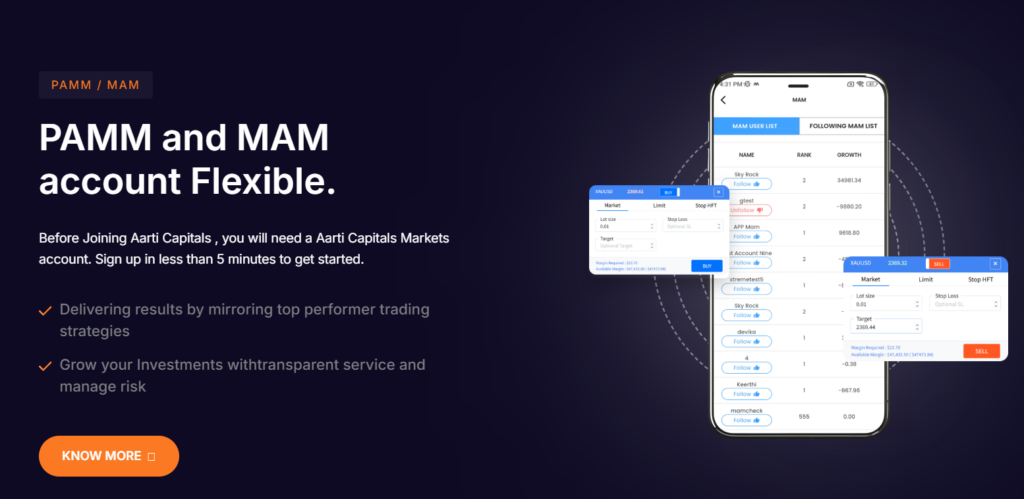 AartiCapitals 2 скрин