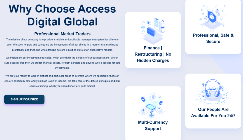 Access Digital Global 2 скрин