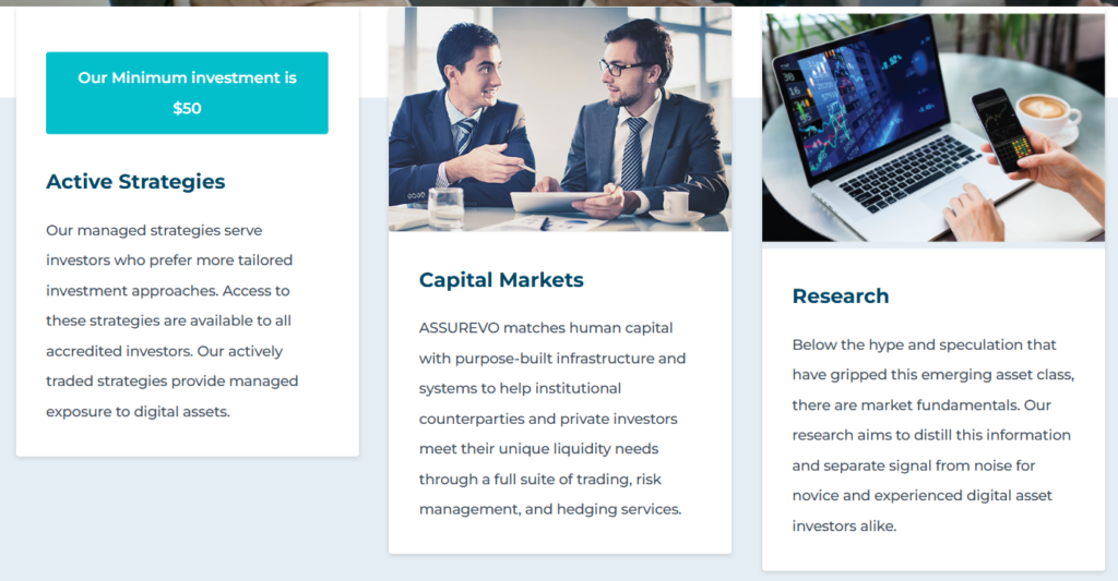 Assurevo 1 скрин