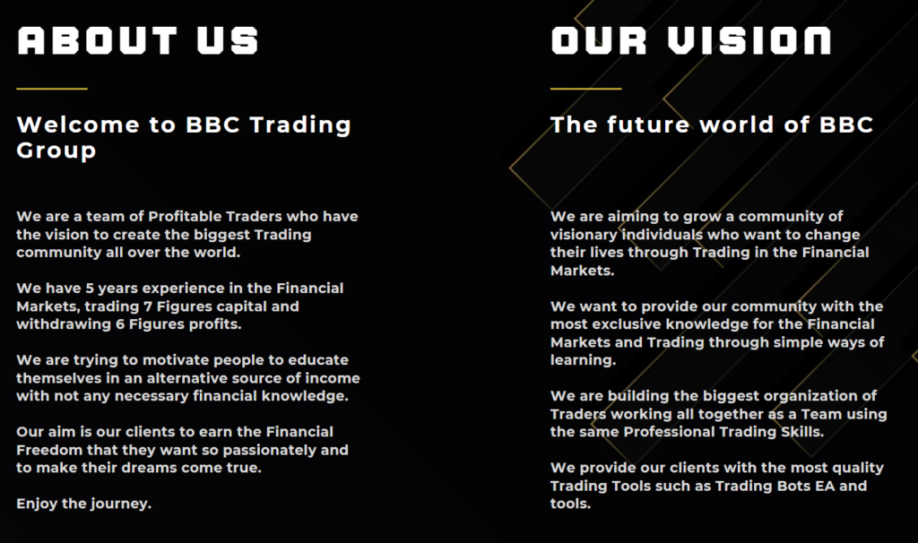 BBC Trading Group 1 скрин