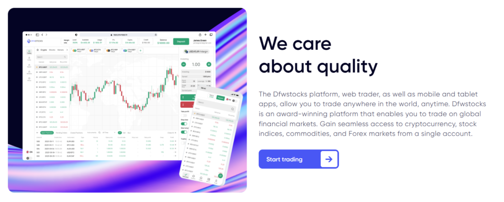 DFWStocks 2 скрин