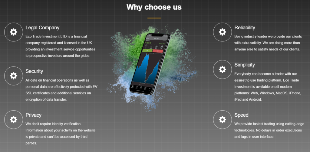 Eco Trade Investment 1 скрин