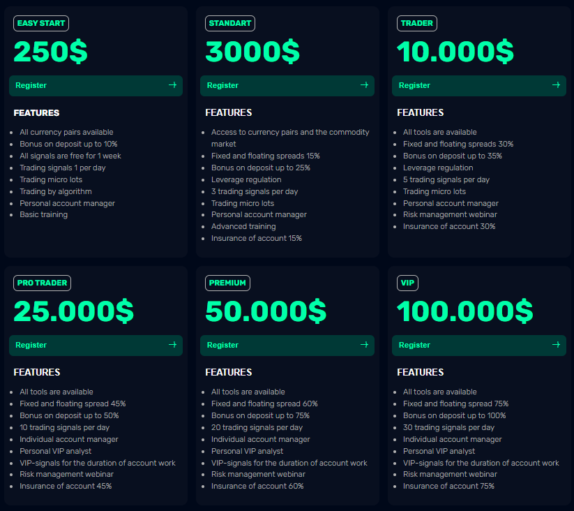 Fintera 1 скрин