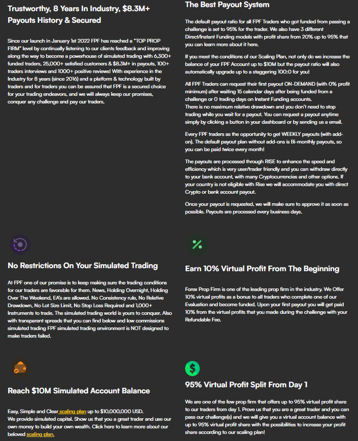 Forex Prop Firm 1 скрин