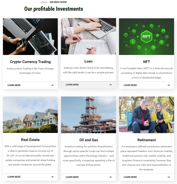 FortunaChain 1 скрин