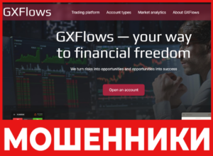 GXFlows лицевая сторона скрин