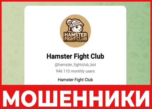 Hamster Fight Club лицевая сторона скрин