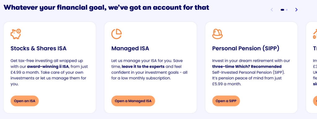 Interactive Investor 1 скрин