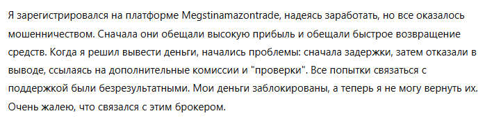 Megstinamazontrade 3 скрин