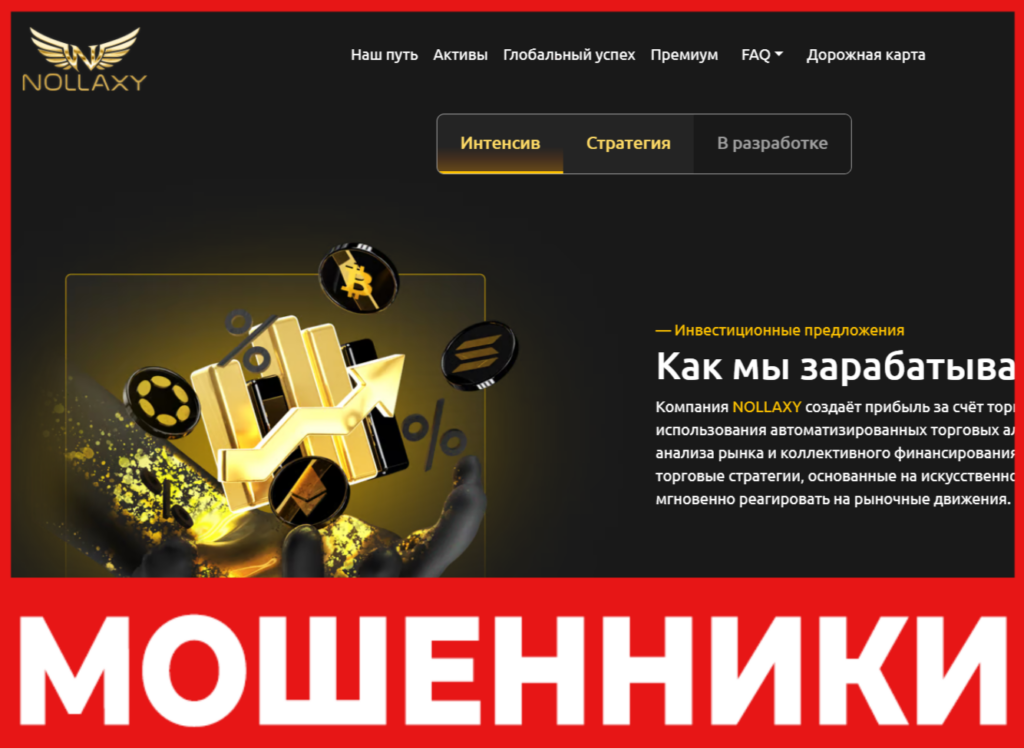 NOLLAXY лицевая сторона скрин