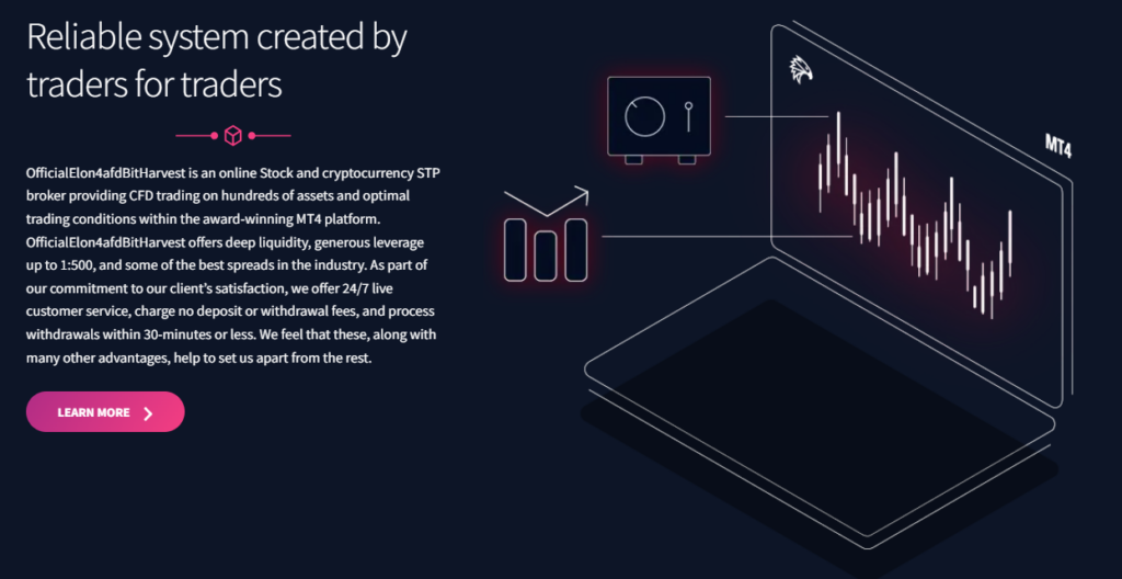 OfficialElon4afdBitHarvest 2 скрин