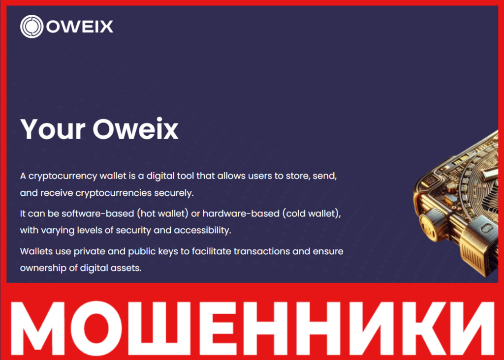 Oweix лицевая сторона скрин