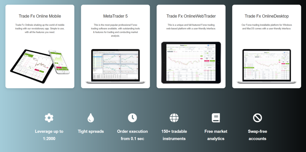Trade Fx Online 1 скрин