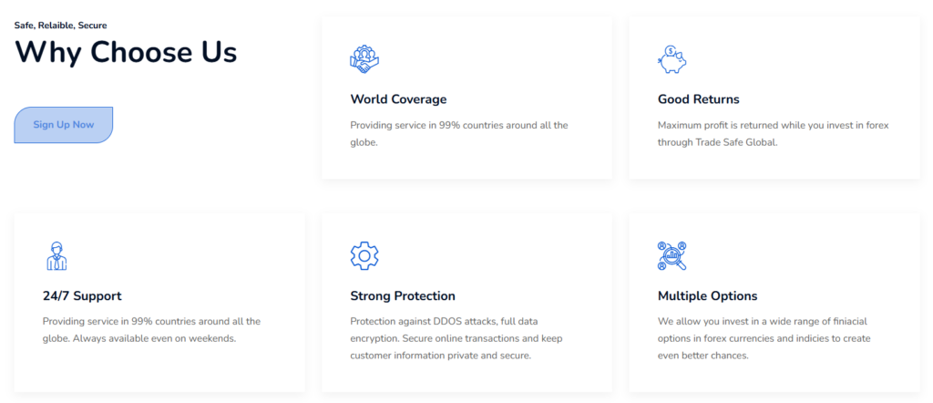 Trade Safe Global 2 сскрин