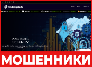 Tradedigitalfx лицевая сторона скрин