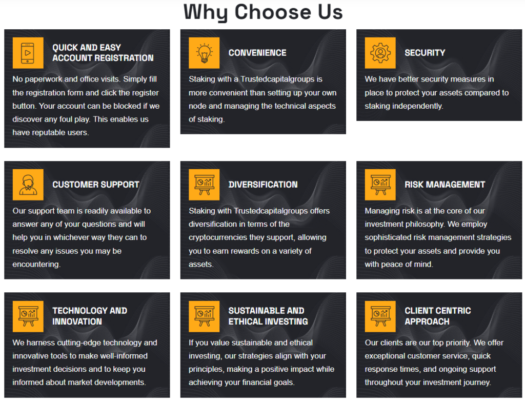 Trustedcapitalgroups 1 скрин