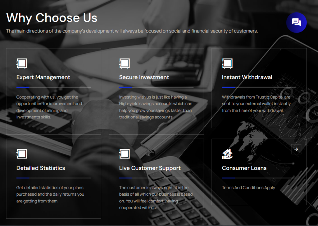 Trustiq Capital 2 скрин