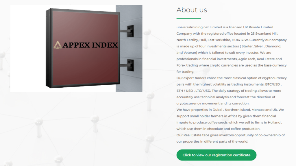 UNIVERSALMINING 2 скрин