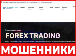 Volsticefundpro лицевая сторона скрин
