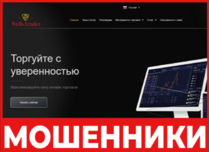 Wells Trader лицевая сторона скрин