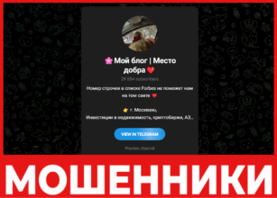 Мой блог Место добра лицевая сторона скрин