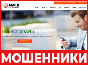 Amexcypmarket лицевая сторона скрин