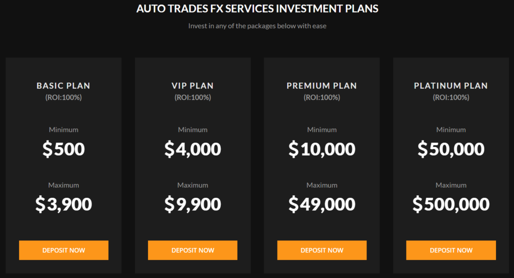 Auto Trades FX 1 скрин