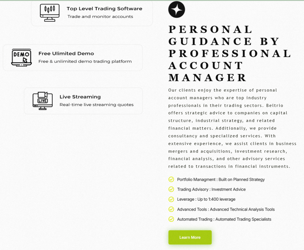 Beltrio 2 скрин