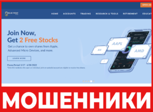 Blue Print Options лицевая сторона скрин