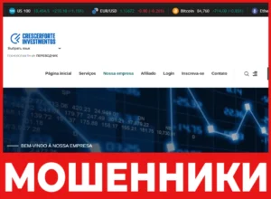 Crescer Forte Investimentos лицевая сторона скрин