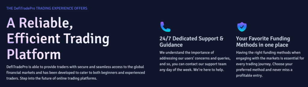 DefiTradePro 1 скрин