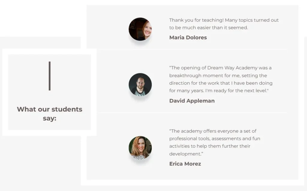 Dream Way Academy 2 скрин