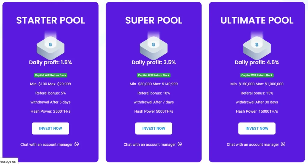 ExchangeMineX 1 скрин